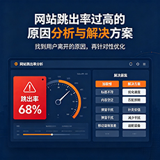 黔南建站-网站跳出率过高的原因分析与解决方案