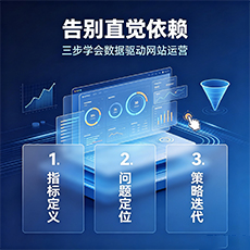 黔南建站-告别直觉依赖：三步学会数据驱动网站运营