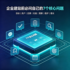 黔南建站-企业建站前必问的7个核心问题 - 网站建设规划指南