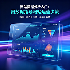 黔南建站-网站数据分析入门：用数据指导网站运营决策